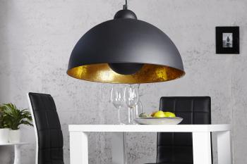 Hanglamp zwart goud 55cm
